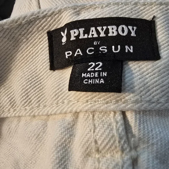 Pacsun Playboy Shorts NWT Size 22 - Picture 3 of 7